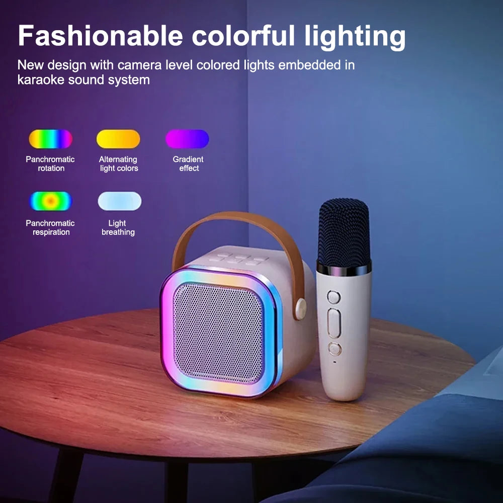 Professional Singing Bluetooth Speaker Karaoke Microphone