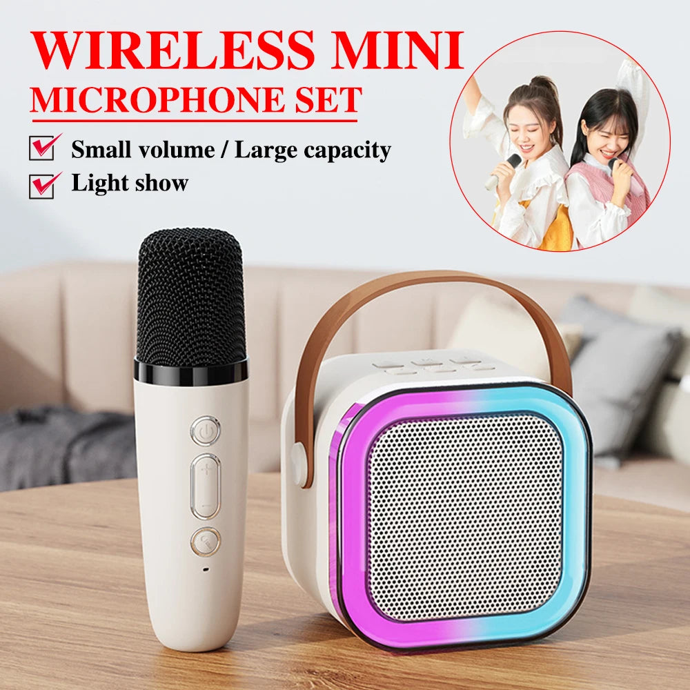 Professional Singing Bluetooth Speaker Karaoke Microphone
