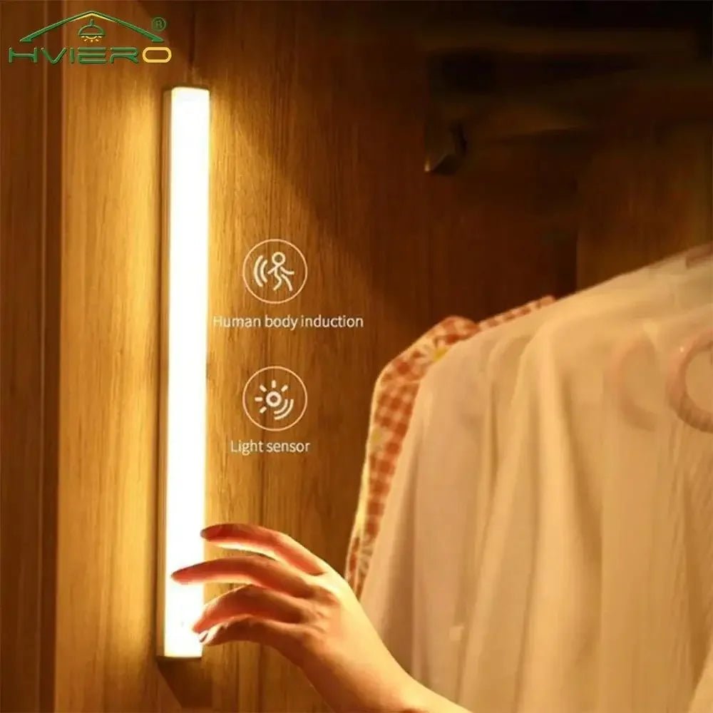 Night Lights Wireless USB Rechargeable Magnetic For Wardrobe Room