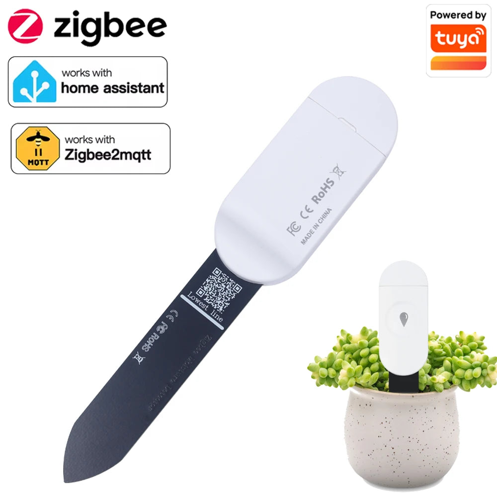 Temperature Humidity Moisture Detector Smart Soil Tester Moisture Phone App RealTime Monitor for Home Garden
