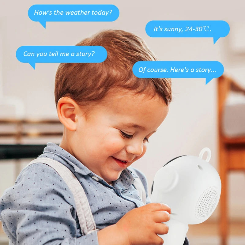 Smart Robot WiFi Early Education Toys for Children Speech Recognition & Voice Interactive Educational Learning Machine