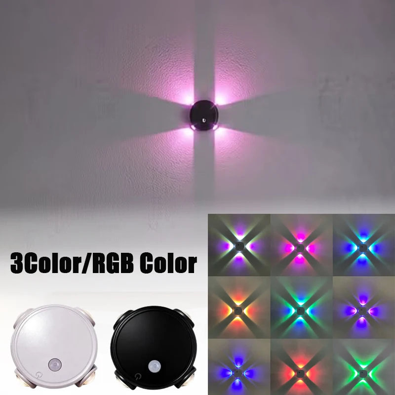 Motion Sensor Night Light Cordless Magnetic Stick on For Bedroom Office Energy Saving Auto on Off No Wiring