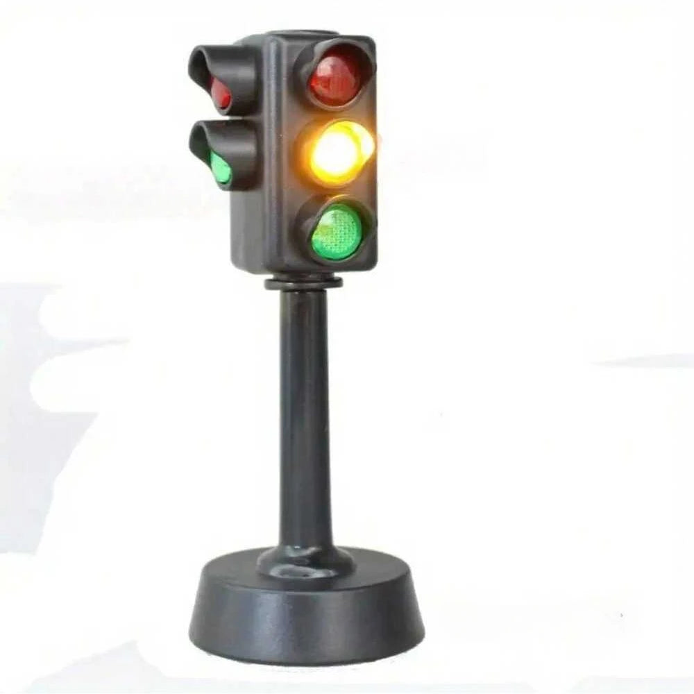 Mini Traffic Signs Road Light Block,Children Safety Puzzle