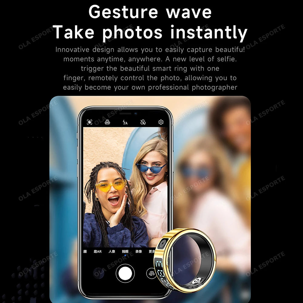 Smart Ring with Display Screen