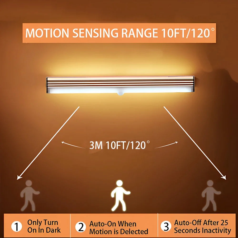 Night Lights Wireless USB Rechargeable Magnetic For Wardrobe Room