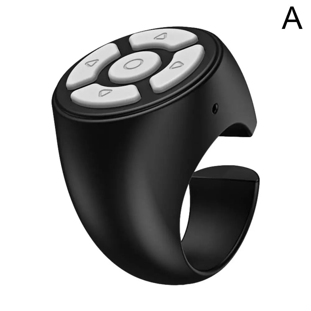 Bluetooth Ring Universal Smartphone Camera Controller Self-Timer for TikTok Page Turner for eBooks