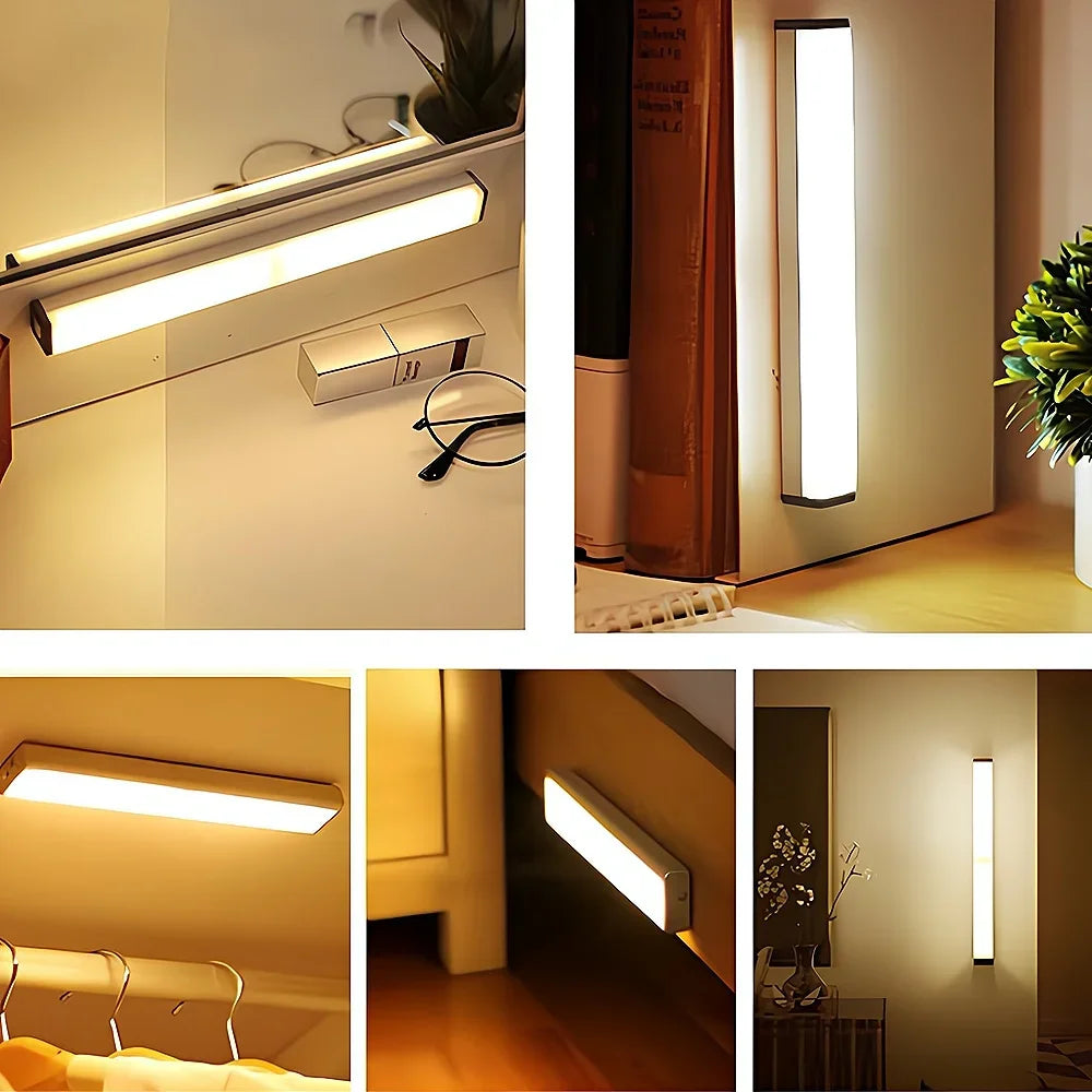 Night Lights Wireless USB Rechargeable Magnetic For Wardrobe Room