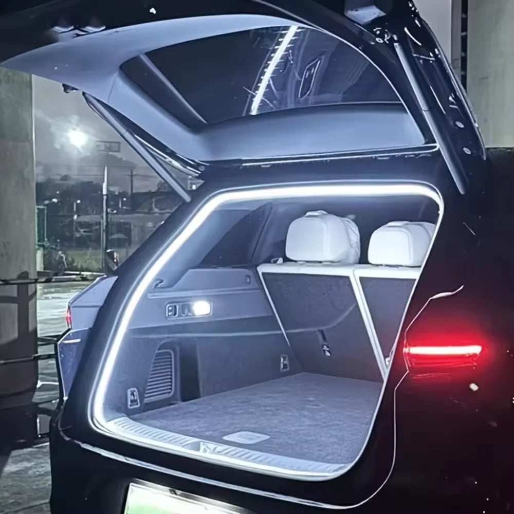 Car high brightness ambient light interior decoration sensing tailgate light strip