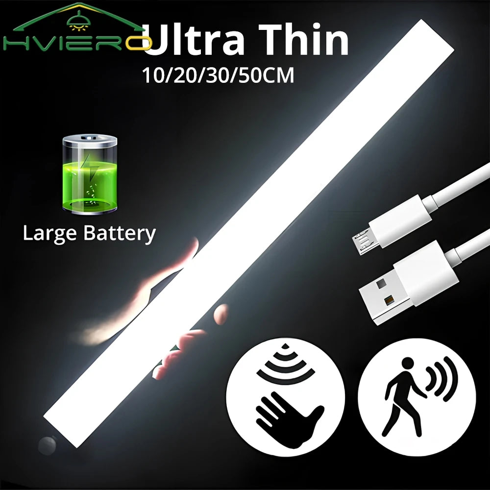 Night Lights Wireless USB Rechargeable Magnetic For Wardrobe Room