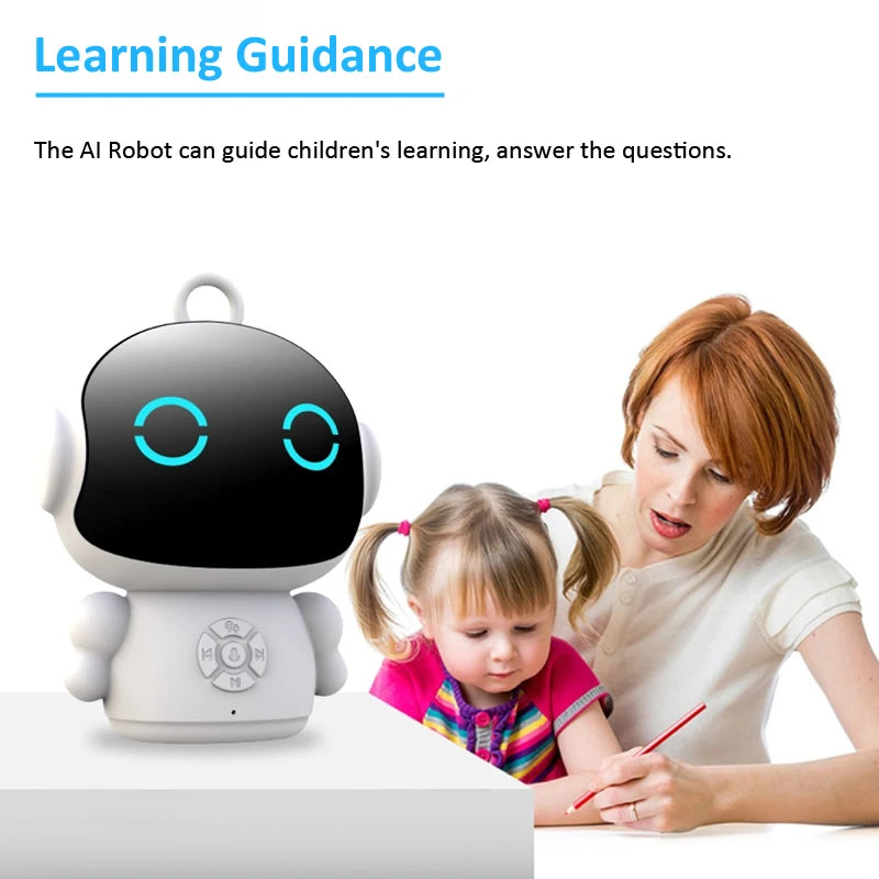Smart Robot WiFi Early Education Toys for Children Speech Recognition & Voice Interactive Educational Learning Machine