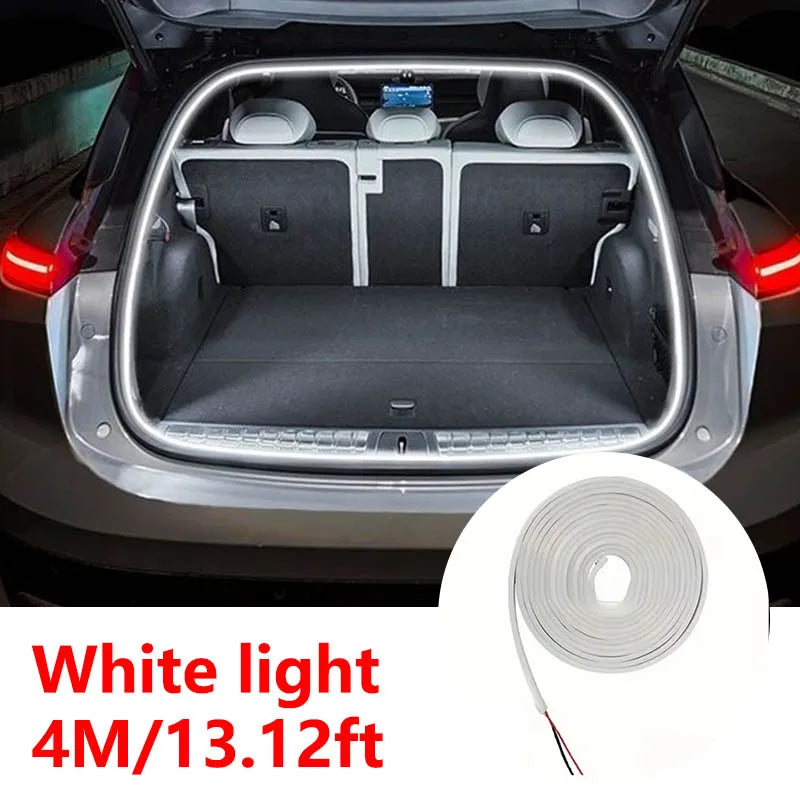 Car high brightness ambient light interior decoration sensing tailgate light strip