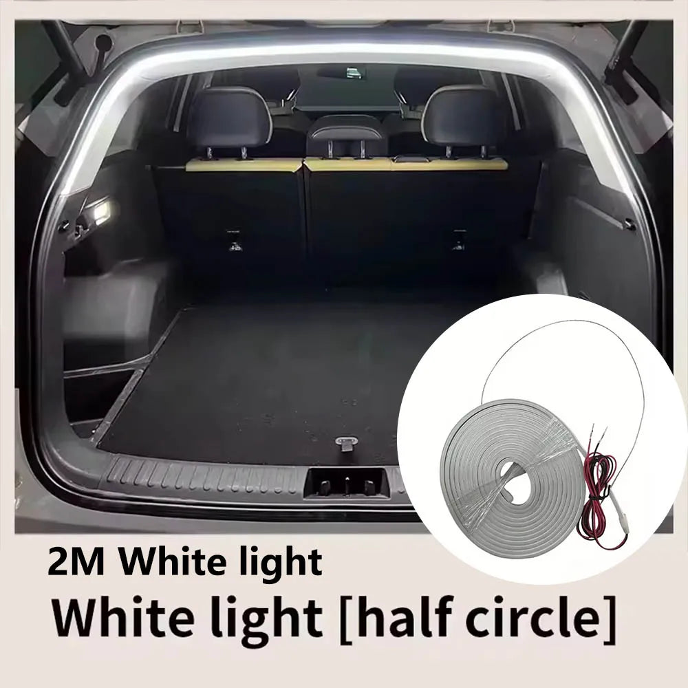 Car high brightness ambient light interior decoration sensing tailgate light strip