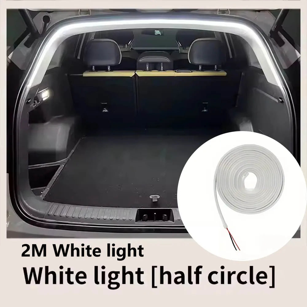 Car high brightness ambient light interior decoration sensing tailgate light strip