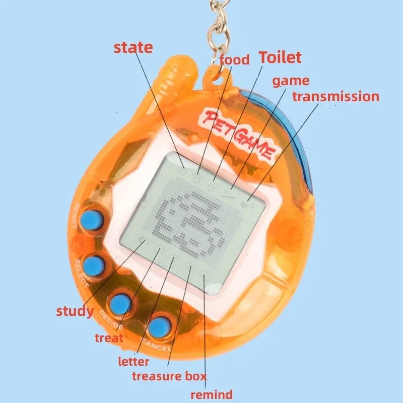 Transparent Electronic Pets Nostalgic In One Virtual Cyber Digital